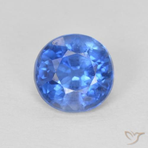 1.09ct Natürlicher Hellblau Kyanit, Runden, SI