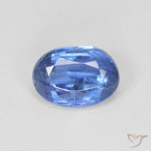 1.19ct Natürlicher Navy blau Kyanit, Oval, SI