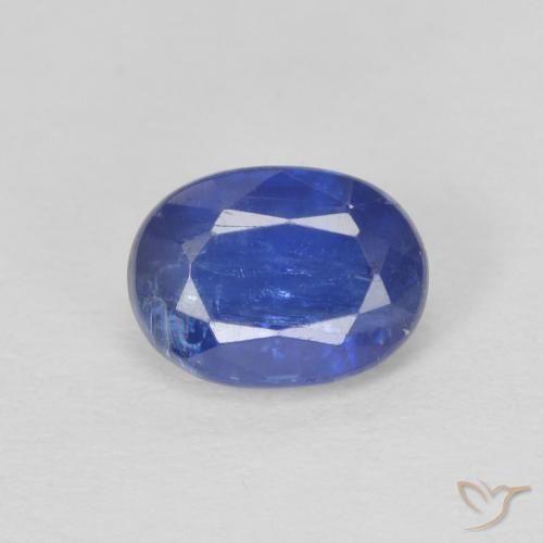 1.10ct Natürlicher Wahres Blau Kyanit, Oval, SI