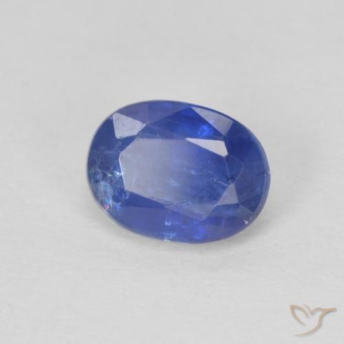 9,17 ctw natürlicher Wahres Blau Kyanit, Oval, SI