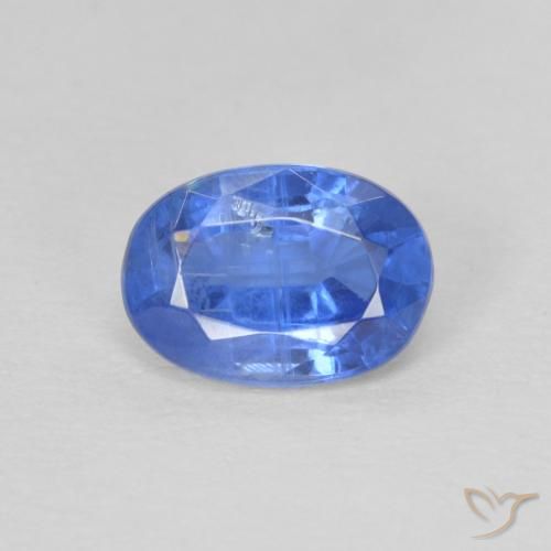 1.08ct Natürlicher hellblau Kyanit, Oval, SI