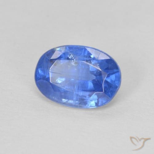 9,17 ctw natürlicher hellblau Kyanit, Oval, SI