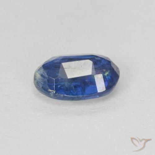 9,17 ctw natürlicher tiefblau Kyanit, Oval, SI