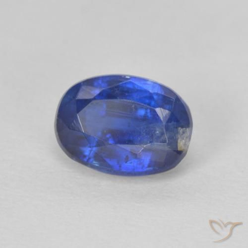 9,17 ctw natürlicher tiefblau Kyanit, Oval, SI
