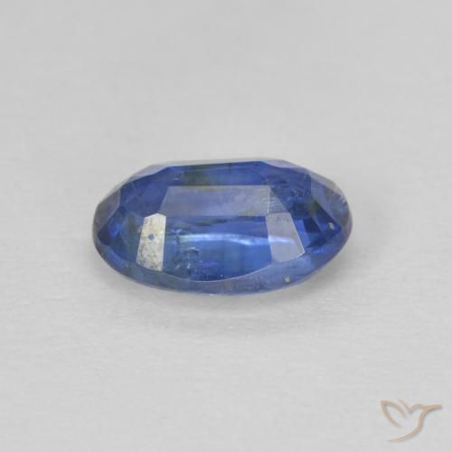 9,17 ctw natürlicher tiefblau Kyanit, Oval, SI