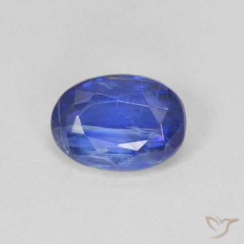 1.02ct Natürlicher tiefblau Kyanit, Oval, SI