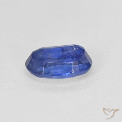 9,17 ctw natürlicher tiefblau Kyanit, Oval, SI