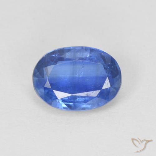 1.11ct Natürlicher Wahres Blau Kyanit, Oval, SI