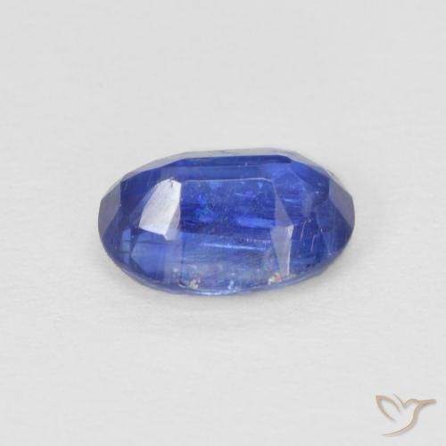 9,17 ctw natürlicher tiefblau Kyanit, Oval, SI