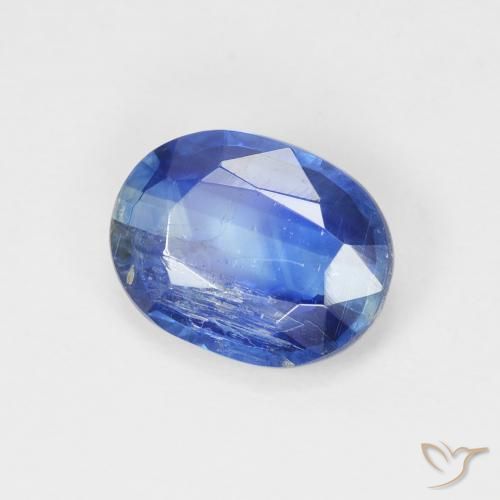 9,17 ctw natürlicher Wahres Blau Kyanit, Oval, SI