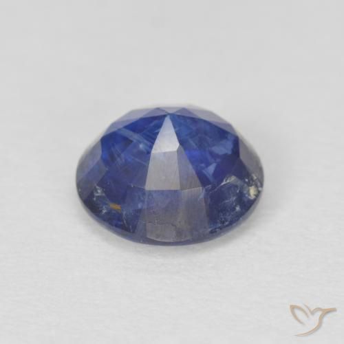 9,17 ctw natürlicher Navy blau Kyanit, Runden, SI