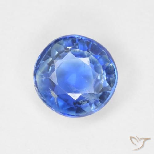 1.04ct Natürlicher Wahres Blau Kyanit, Runden, SI