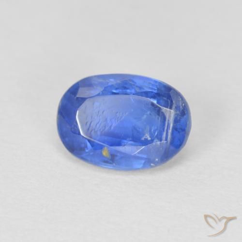 9,17 ctw natürlicher Mittleres Marineblau Kyanit, Oval, SI