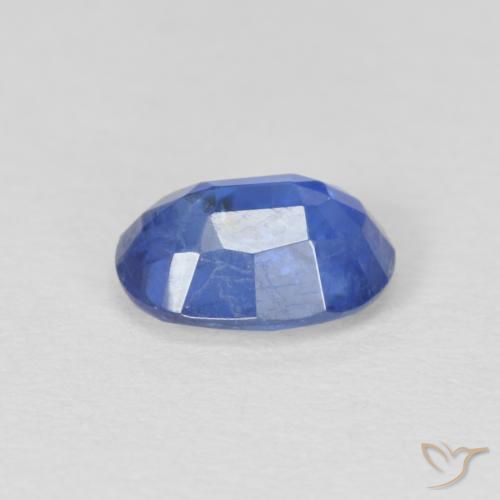 9,17 ctw natürlicher Mittleres Marineblau Kyanit, Oval, SI