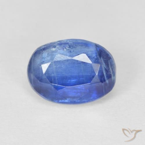 1.21ct Natürlicher Navy blau Kyanit, Oval, SI