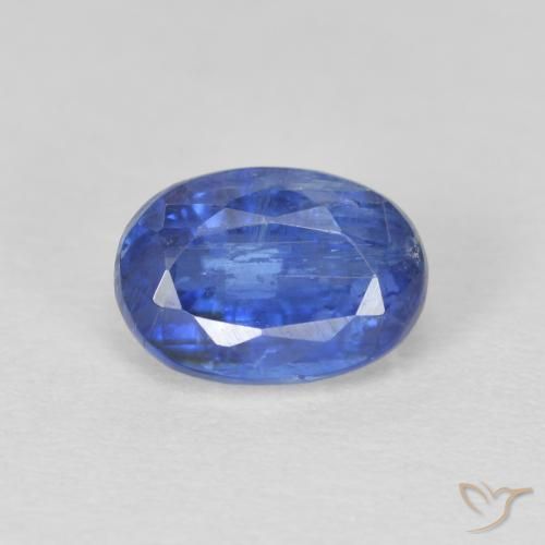 9,17 ctw natürlicher tiefblau Kyanit, Oval, SI