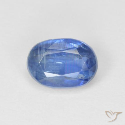 1.26ct Natürlicher Helles Marineblau Kyanit, Oval, SI