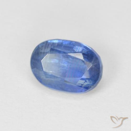 9,17 ctw natürlicher Helles Marineblau Kyanit, Oval, SI