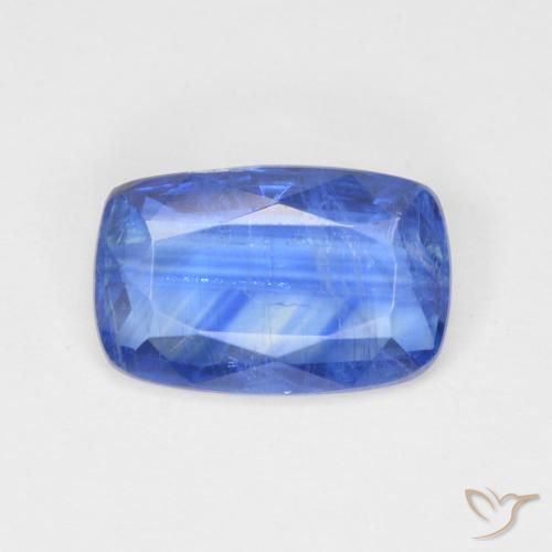 3.07ct Natürlicher Navy blau Kyanit, Kissen, SI