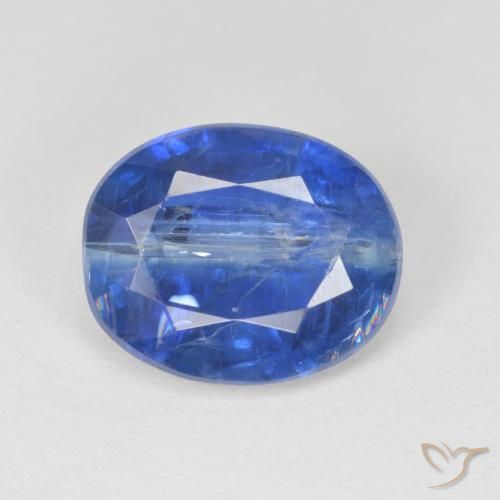 4.08ct Natürlicher Wahres Blau Kyanit, Oval, SI