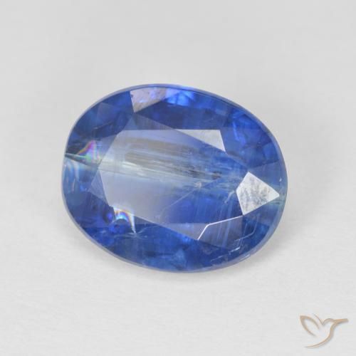 9,17 ctw natürlicher Wahres Blau Kyanit, Oval, SI
