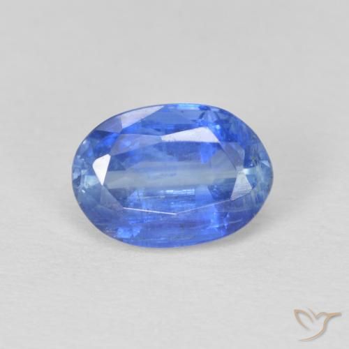1.23ct Natürlicher Baby blau Kyanit, Oval, SI