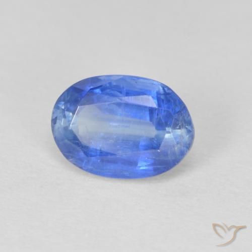 9,17 ctw natürlicher Baby blau Kyanit, Oval, SI