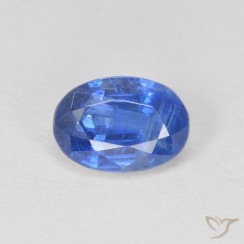 1.13ct Natürlicher hellblau Kyanit, Oval, SI