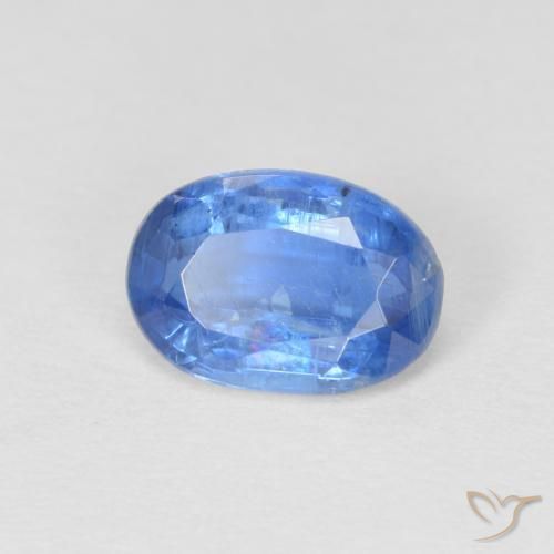 9,17 ctw natürlicher Helles Marineblau Kyanit, Oval, SI