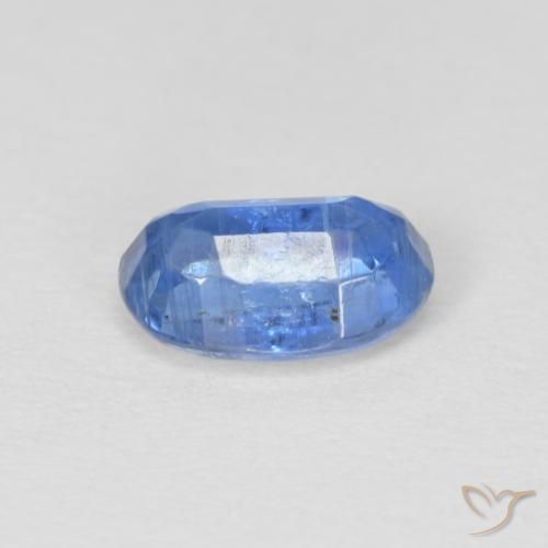 9,17 ctw natürlicher Helles Marineblau Kyanit, Oval, SI