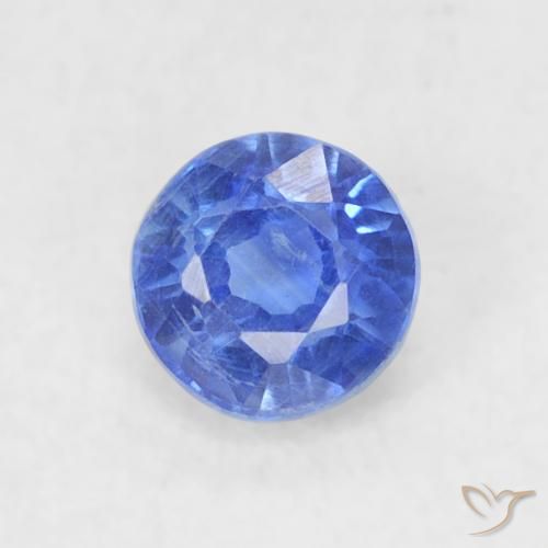 0.30ct Natürlicher Helles Marineblau Kyanit, Runden, VS