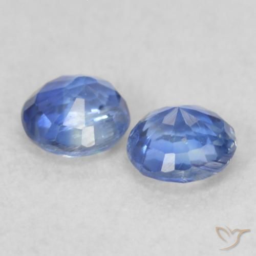 0.47 ct natürliche Wahres Blau Kyanit-Edelsteine, Runden, VS-SI
