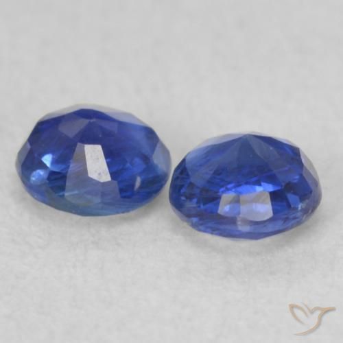 0.57 ct natürliche Navy blau Kyanit-Edelsteine, Runden, VS-SI