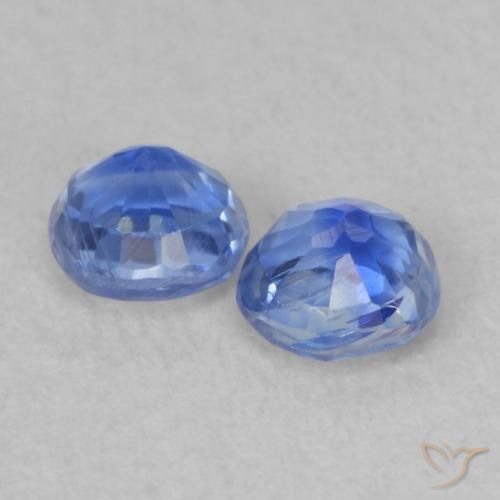 0.52 ct natürliche dunkelblau Kyanit-Edelsteine, Runden, VS-SI