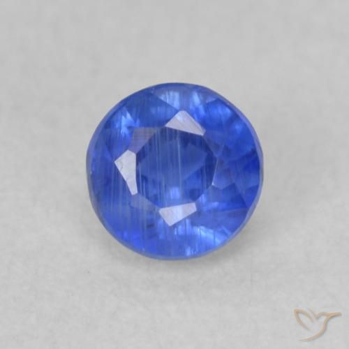 0.38ct Natürlicher Wahres Blau Kyanit, Runden, VS, Photo A