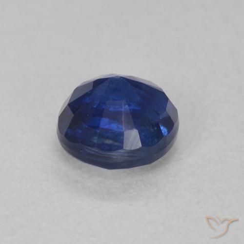 9,17 ctw natürlicher Navy blau Kyanit, Runden, SI