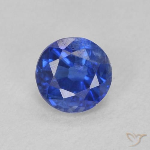0.40ct Natürlicher Wahres Blau Kyanit, Runden, SI