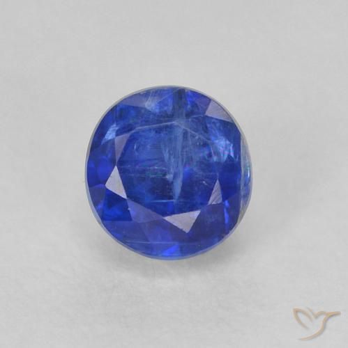 0.55ct Natürlicher Wahres Blau Kyanit, Runden, SI