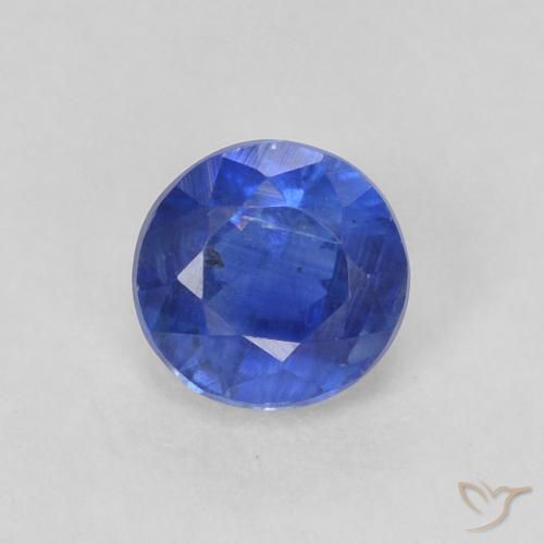 0.44ct Natürlicher Wahres Blau Kyanit, Runden, SI