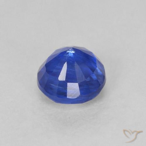 9,17 ctw natürlicher Intensives Marineblau Kyanit, Runden, SI