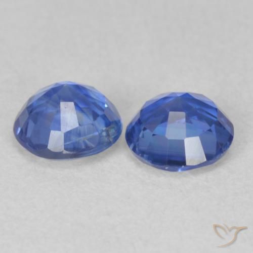 1.30 ct natürliche Baby blau Kyanit-Edelsteine, Runden, SI