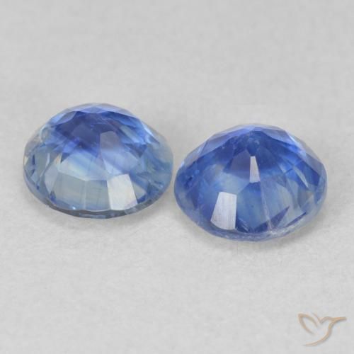 1.33 ct natürliche hellblau Kyanit-Edelsteine, Runden, SI