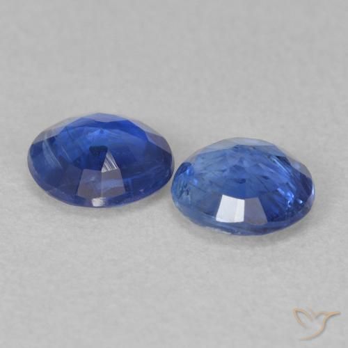 1.02 ct natürliche Navy blau Kyanit-Edelsteine, Runden, SI