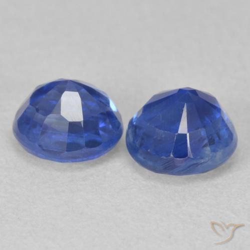 1.69 ct natürliche Wahres Blau Kyanit-Edelsteine, Runden, SI