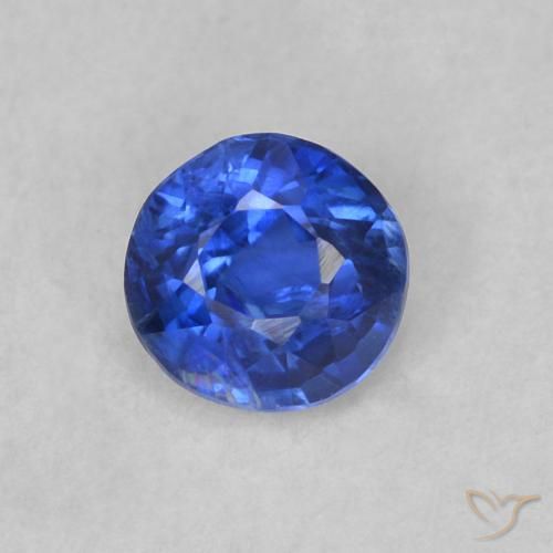 0.36ct Natürlicher Wahres Blau Kyanit, Runden, SI