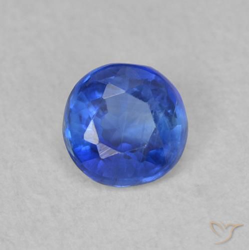 0.39ct Natürlicher Wahres Blau Kyanit, Runden, SI