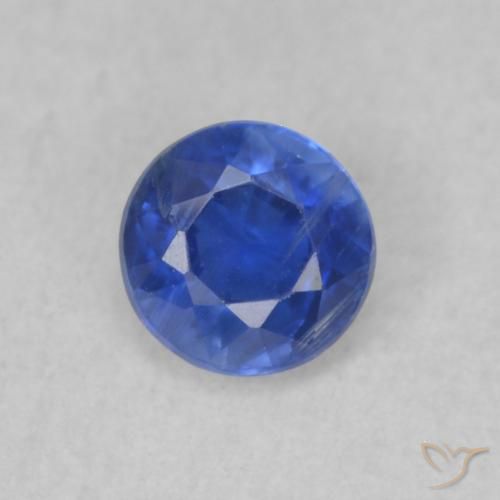 0.42ct Natürlicher Baby blau Kyanit, Runden, SI