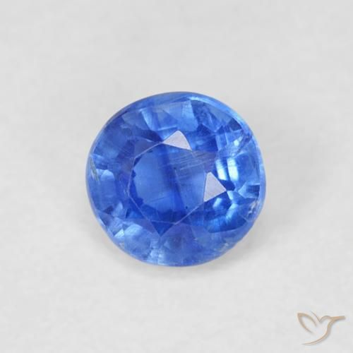 9,17 ctw natürlicher Mittleres Marineblau Kyanit, Runden, SI
