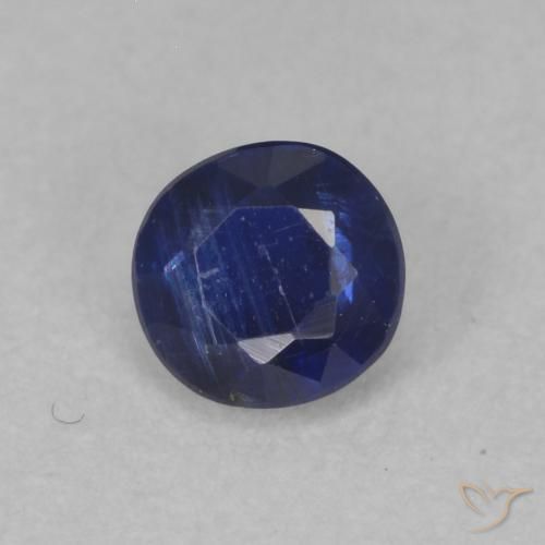 9,17 ctw natürlicher Navy blau Kyanit, Runden, SI