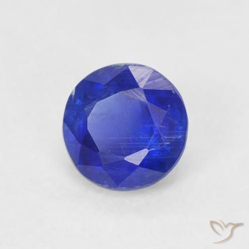 9,17 ctw natürlicher Navy blau Kyanit, Runden, SI